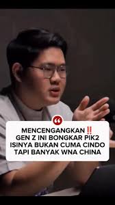 GenZ Ini Bongkar PIK2 Jakarta Utara Isinya Tak Hanya Cindo Tapi Banyak WNA  China, #pik, #pik2, #pantaiindahkapuk2, #pik2jakut, #wnachina, #china,  #cinaindo, #cindo, #reels, #semuaorang, #trending
