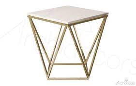 pirinc mermer yan sehpa v marble table side table table