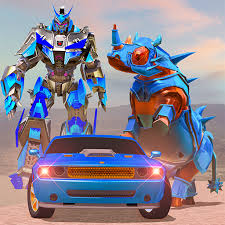 Oa shared divine adventure dragon ball infinity 18+ v1.0.4 mod apk: Rhino Robot Car Transformation Robot City Battle Apk Mod Latest 0 6 Apksdlandroid