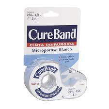 Cureband Cinta Quirurgica Microporoso Blanco 1 X 5 Yardas Colsubsidio
