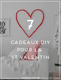 En offrant un cadeau pour deux, vous ferez plaisir à votre. 7 Idees De Cadeau Saint Valentin A Faire Soi Meme