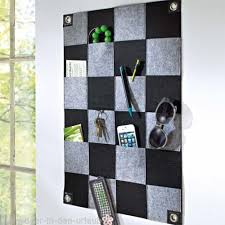 Wand Organizer Aus Filz Mit Vielen Faechern Aufbewahrung Ordnung Schwarz Grau Wand Organizer Wandtaschen Aufbewahrung Nahen