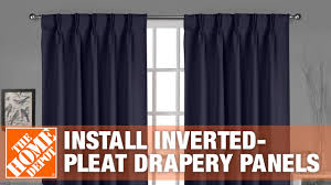 Rings catching on the rod causes frustration and can be dangerous if the curtain is handled roughly. How To Install Drapes The Home Depot