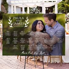 us 17 27 36 off please find your seat rustic custom photo seating chart plan wedding seating table assignment wooden personalized guests list in