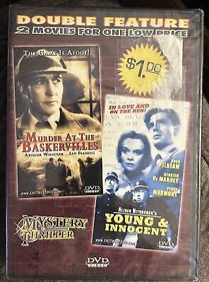 Murder At The Baskervilles / Young & Innocent (DVD 1955) Double Feature New  | eBay