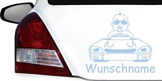 Namensaufkleber Cooles Baby Babyaufkleber Aufkleber Cool Baby