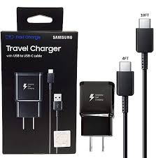 Official Oem Samsung Adaptive Fast Charging Charger Black With 4ft C Type 10ft C Type Usb Cable For Galaxy S8 S9 Note8 Note9 Fast Charging Usb Usb Cable