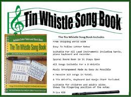 Tin Whistle Sheet Music Notes Irish Folk Songs