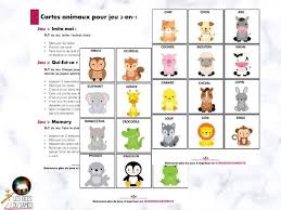 Vous imaginez le jeu et il est très probable que nous soyons en mesure de l'imprimer. 3 Jeux En 1 Sur Les Animaux A Imprimer Gratuitement