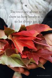 Les Arbres Sont Sur Le Point De Nous Montrer Combien Il Est Beau De Laisser Les Choses Aller La Nature Est Le Plus Grand Artiste Autumn Quotes Quotes Words