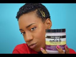 Curly Pixie Tutorial using Aunt Jackies Curl Lala