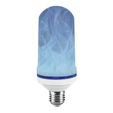 Gt Lite Blue Flame Led Light Bulb At Menards