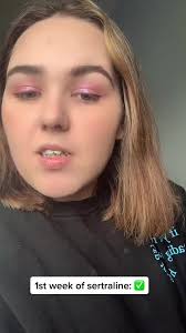 1st week of sertraline: complete #anxiety #depression #antidepressants...