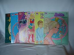 When we think of october holidays, most of us think of halloween. Vintage 70 S 80 S 90 S Paper Doll Coloring Books Barbie Skipper Here Comes Bride Antique Price Guide Details Page