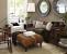 Living Room Brown Couch Decor