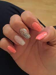 Square Acrylic Summer Is Here Hallographic Nails Short Acrylic Nails Designs Gel Nails