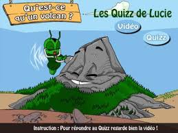 Lucie La Luciole Quizz Volcans Volcan Quizz Geographie