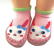 Toddler Baby Shoe Socks Cotton Rubber Soles Girls Infant Aliexpress
