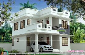 1897 Sq Ft Cute Double Storied House Kerala House Design Bungalow House Design Simple House Design