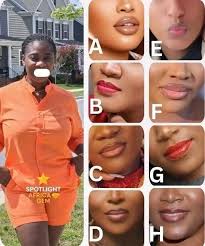 I know this is hard, choose mercy Johnson's mouth here 🤔🤔