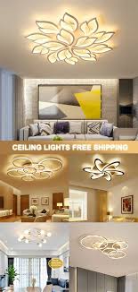 modern crystal led ceiling lights for living room bedroom home deco ceiling lam interior decorating living room ceiling lights living room living room lighting