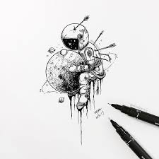 Wonderland Story No Instagram I Won T Let You Hurt Hug Illustration Design Doodle Brisbane Drawing Blac Space Drawings Ink Illustrations Art Sketches