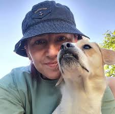 I'm new here and just want to share a photo I took with Bobby🐕❤️