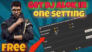He has signed a contract and a closed concert will happen on free fire's battleground island for some vip guests!. Get Dj Alok Character In Just One Setting 100 Guaranteed No App Required Youtube