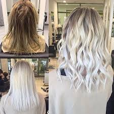 Icy Platinum Blonde Hair Color Platinum Blonde Hair Blonde Roots Hair