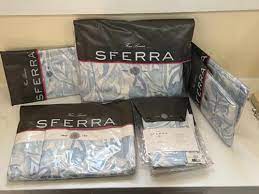 SFERRA Jessia Ocean Floral Duvet Cover Set , Full/Queen , Blue 780870688743  | eBay