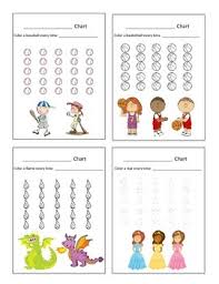 behavior modification sticker chart