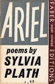 Portada Del Libro De Poemas Ariel De Sylvia Plath Sylvia Plath Poetry Book Cover Poetry Books
