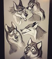 проект на тему эмоции животных в рисунках и фотографиях Some More Dogs Sketched A While Ago Risunki Zhivotnyh Eskizy Zhivotnyh Milye Risunki