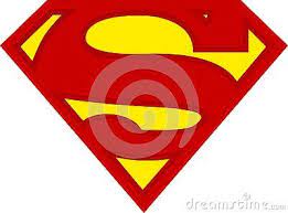 The Original Classic Red And Yellow Superman Logo Illustration Vector Superman Logo Logo Illustration Logos