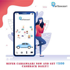 Hiring Cab Carpool Car Sharing Cashback
