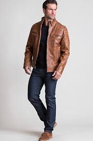 Pin On Leather Jeans Men