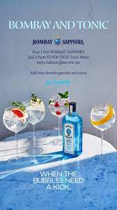 Bombay And Tonic Gin Recipes Gin Drinks Cocktail Drinks