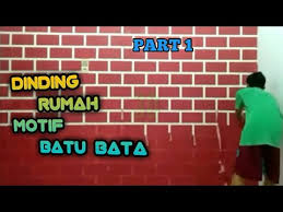 Maybe you would like to learn more about one of these? Cat Tembok Motif Batu Bata 3d Terindah 2019 Cat Tembok 3d Part 1 Belajar Menggambar 3d Youtube