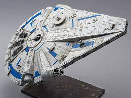 Lucasfilm's design supervisor, james clyne, tells starwars.com about when james clyne first envisioned remaking the millennium falcon, he pictured the ship that made the kessel run having its perfect and pristine hull. Solo A Star Wars Story Millennium Falcon Lando Calrissian Ver 1 144 Scale Model Kit