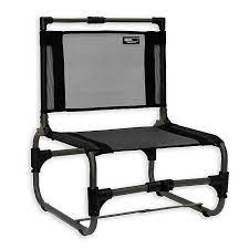 The beach chair with canopy. Travelchair Company Larry Aluminum Folding Beach Chair In Black Bed Bath Beyond