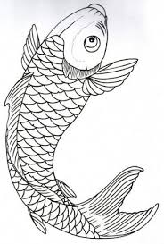 Koi Fish Tattoos Outline Google Koifishcolors Koi Fish Drawing Fish Drawings Koi Art