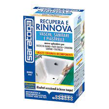 Richiedi prezzi di smaltare vasca da bagno a milano online. Saratoga Recupera E Rinnova Vasche Sanitari Piastrelle Shop Online Su Brico Io