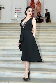 Kelly Osbourne In Elegant Ivory At Viennas Life Ball Lunch Dita Von Teese Dita Von Nice Dresses