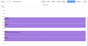 turn google calendar into gantt charts resource planning