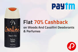 Flat 70 Cashback On Woods And Cavallini Deodorants Perfumes Paytm Perfume Deodorant Cashback