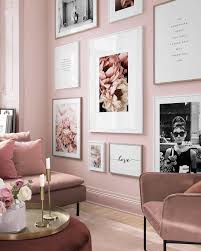 Pink Perfection Designs Cheers 50x70 Cm Soft Peony 30x40 Cm In A 40x50 Cm Frame You Are 30x40 C House Interior Home Decor Pink Living Room