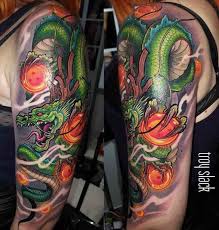 Dragon ball z tattoo sleeve. Dragon Ball Z Arm Sleeve Tattoo
