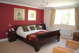 Paint an antique dresser bright red and decorate with fun vintage pieces like wooden signs and galvanized pitchers. Brown And Red Bedroom Photo Of Beige Brown Red White Red And Brown Bedroom Bedroom Design 4 Bedroom Red Bedroom Design Brown Bedroom