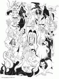 See more ideas about coloring pages, disney coloring pages, disney colors. Disney Villains Free Coloring Pages Cartoon Coloring Pages Witch Coloring Pages Cute Baby Drawings