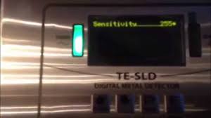 2 light bars with selectable entry/exit and pacing indication; Ceia Te Sld Rc 1200mm Textile Metal Detector Youtube